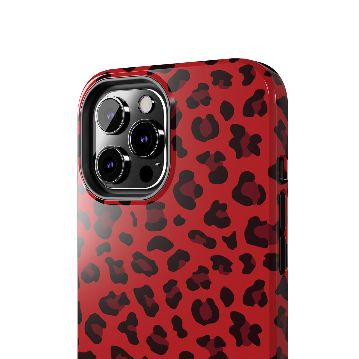 STUBBIE Phone Case for Apple iPhone - Red Leopard Phone Case
