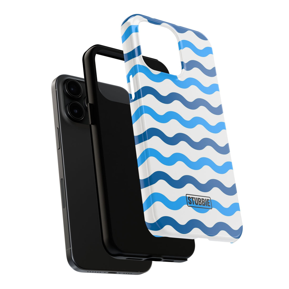 STUBBIE Phone Case for Apple iPhone - Rolling Seas Stubbie