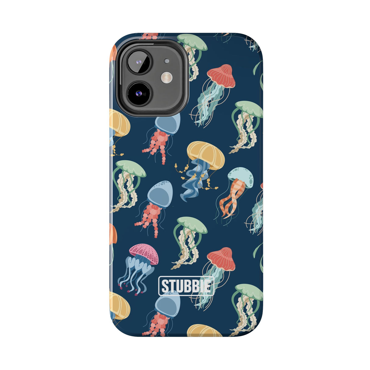 STUBBIE Phone Case for Apple iPhone - Jellyfish Stubbie