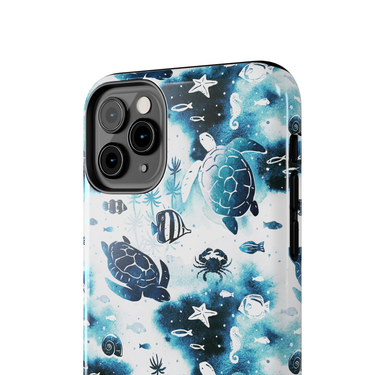 STUBBIE Phone Case for Apple iPhone - Fish And Turtle Phone Case