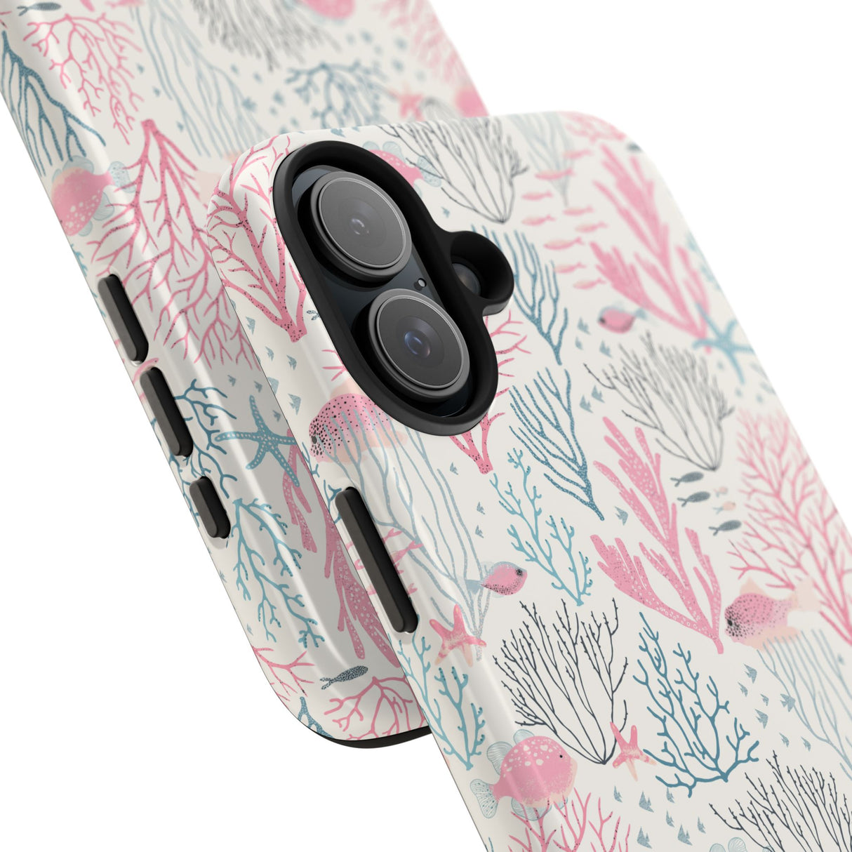 STUBBIE Phone Case for Apple iPhone - Coral Stubbie