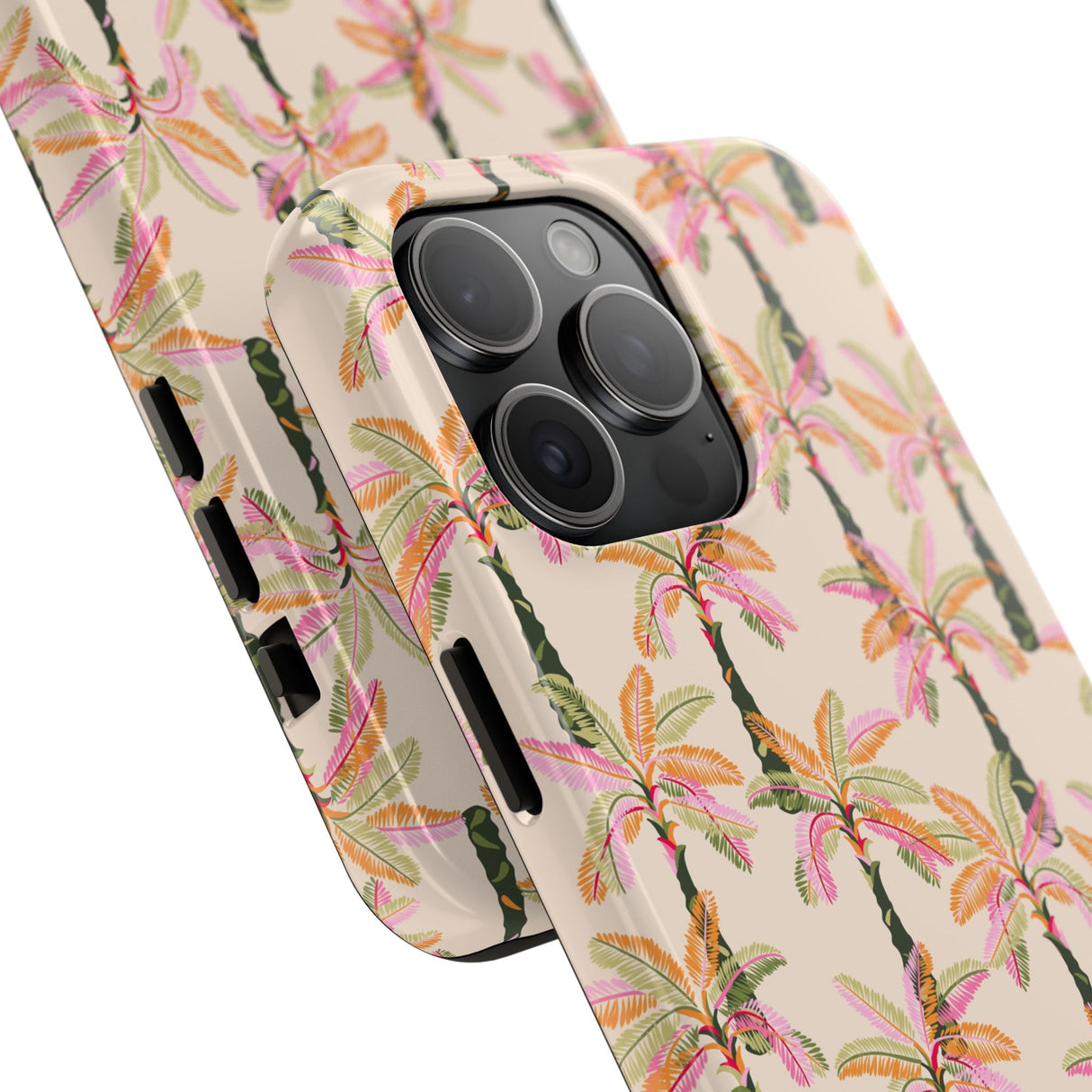 STUBBIE Phone Case for Apple iPhone - Pink Palm Stubbie