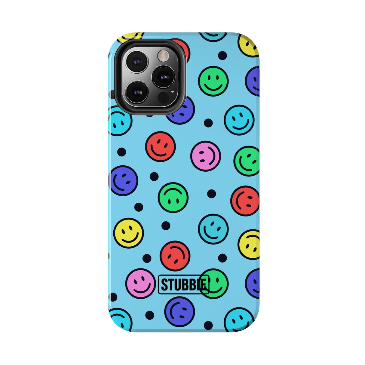 STUBBIE Phone Case for Apple iPhone - Smiley Face Phone Case