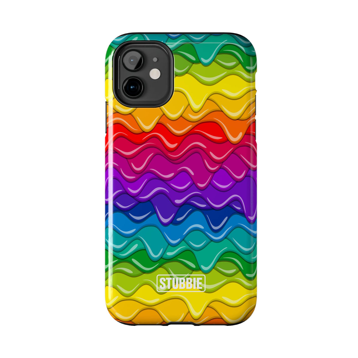 STUBBIE Phone Case for Apple iPhone - Rainbow Cake Phone Case