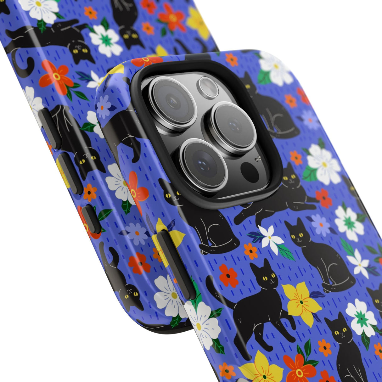 STUBBIE Phone Case for Apple iPhone - Black Cat Phone Case