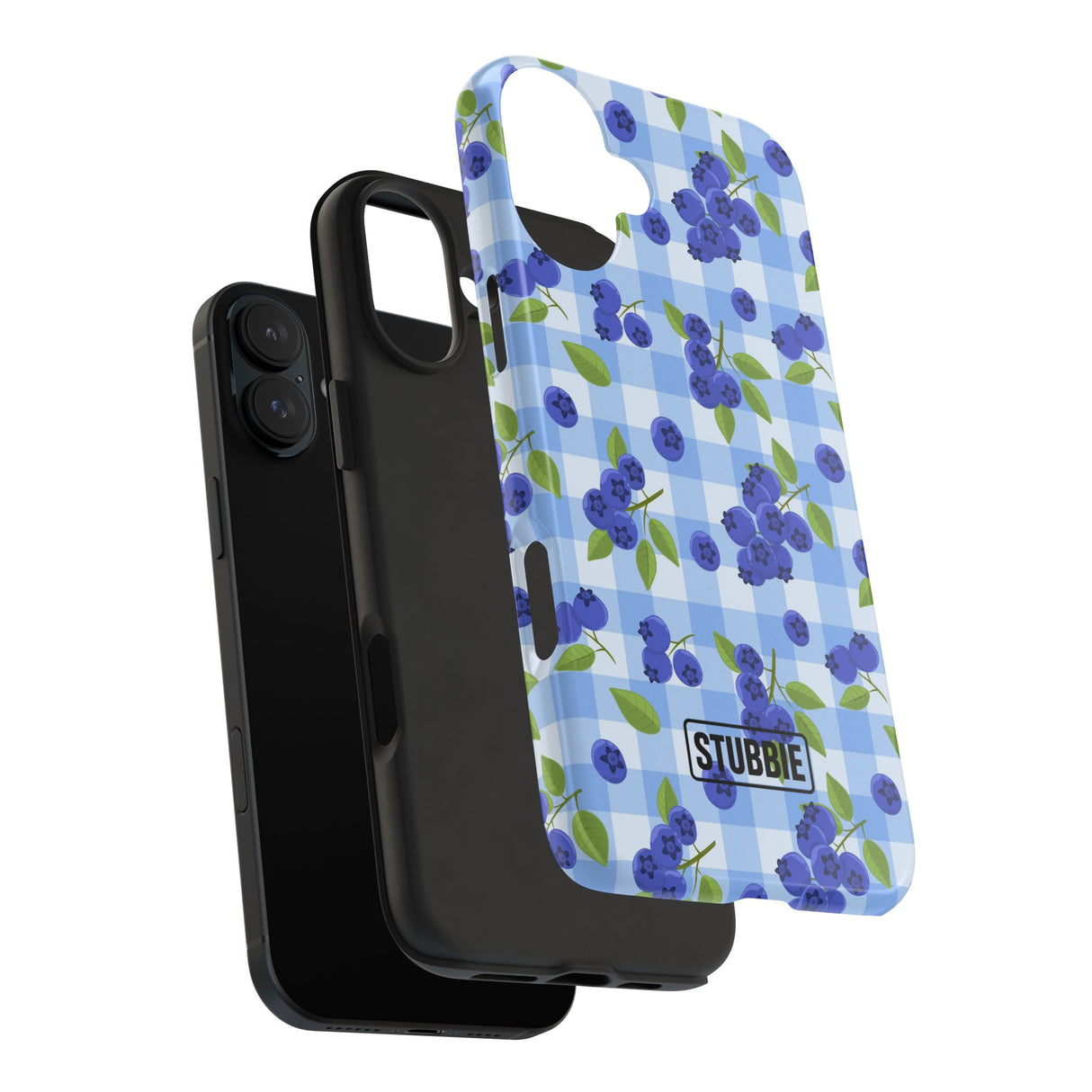 STUBBIE Phone Case for Apple iPhone - Blueberry Phone Case