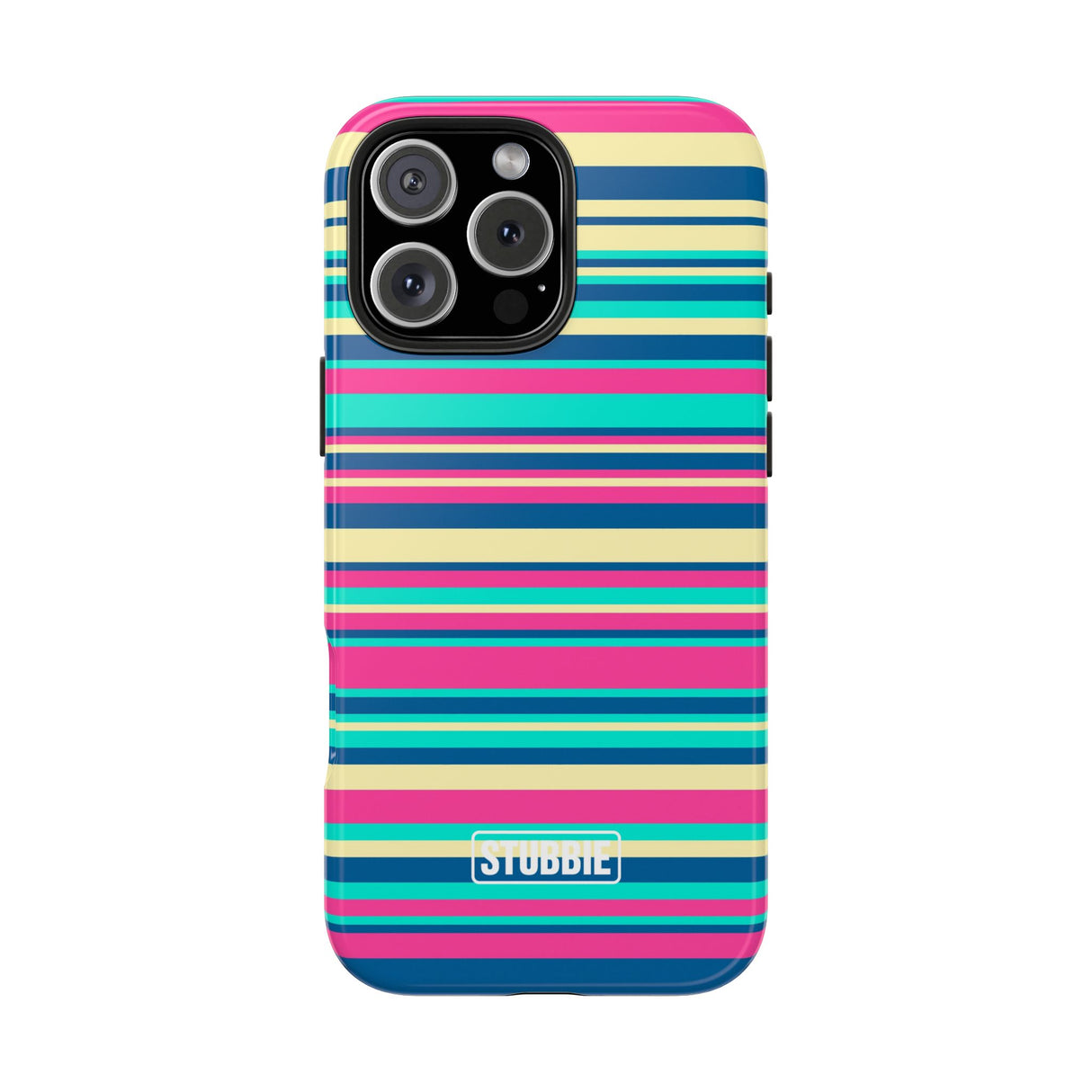 STUBBIE Phone Case for Apple iPhone - Coloured Stripes Phone Case