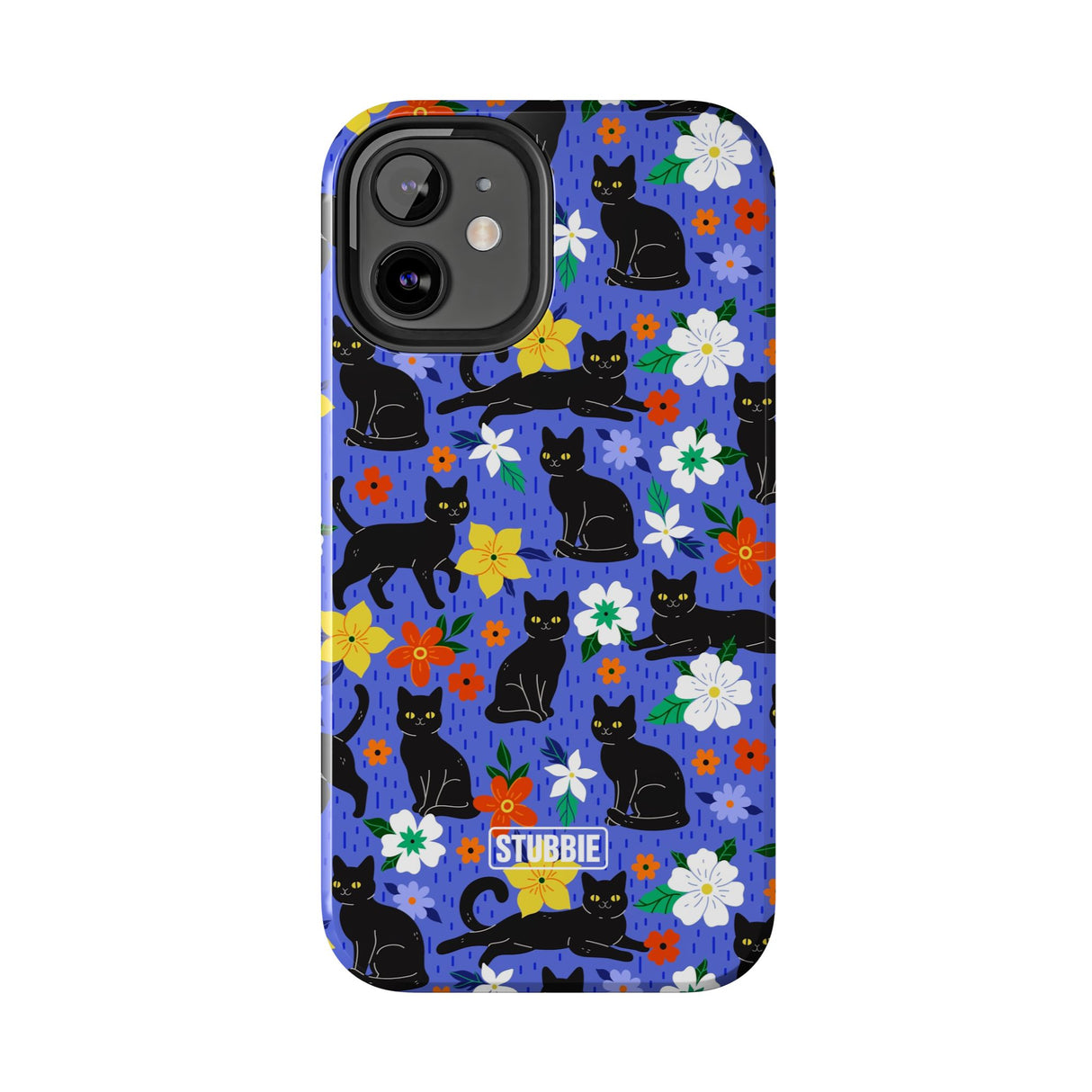 STUBBIE Phone Case for Apple iPhone - Black Cat Phone Case