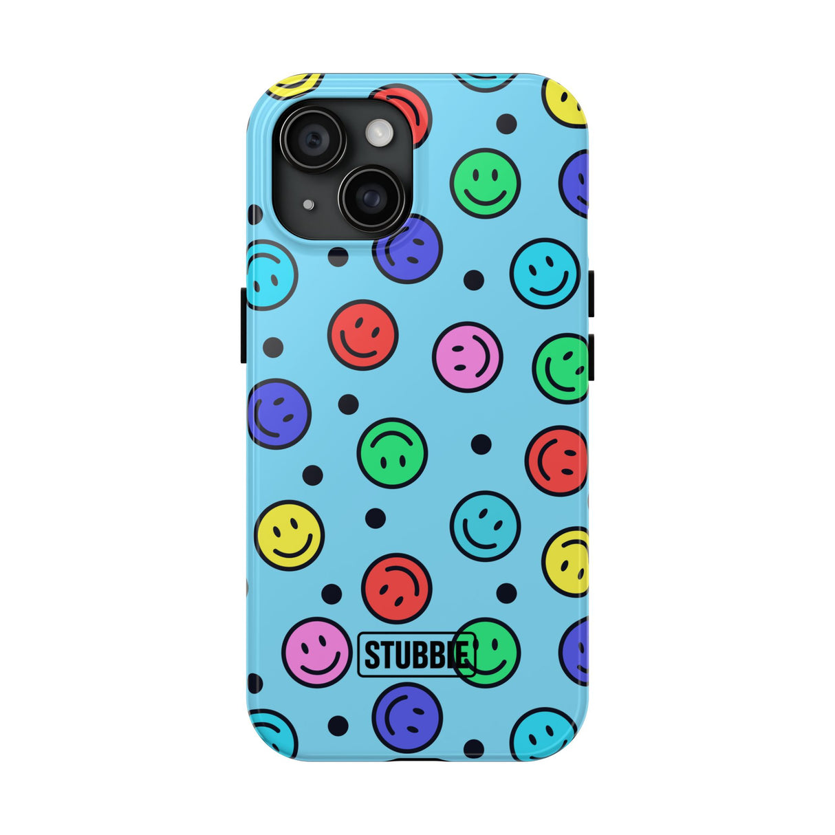 STUBBIE Phone Case for Apple iPhone - Smiley Face Phone Case