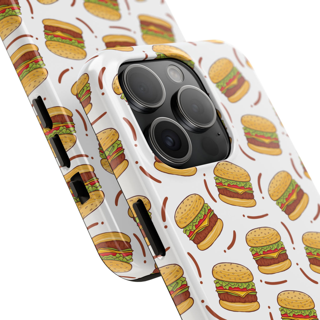 STUBBIE Phone Case for Apple iPhone - Burger Stubbie