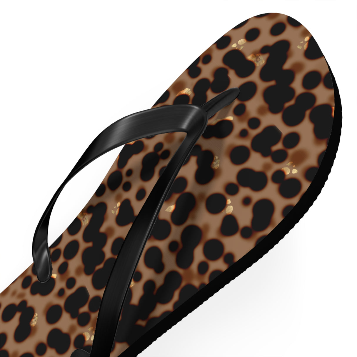 Tortoise Shell Flip Flops