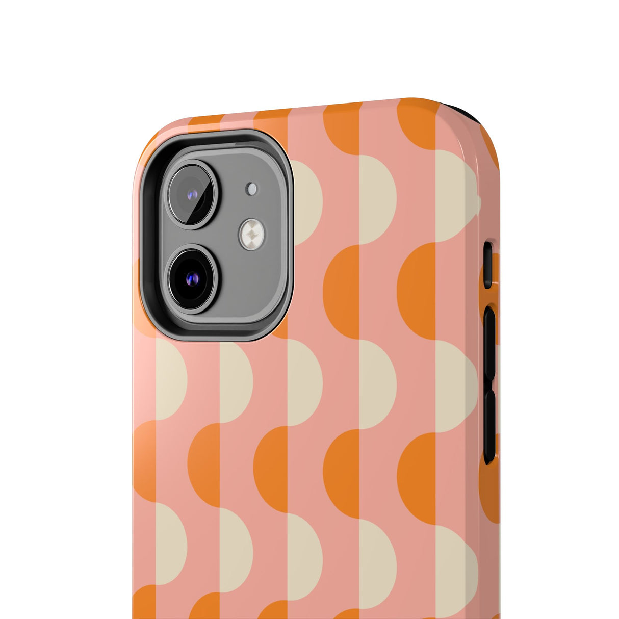 STUBBIE Phone Case for Apple iPhone - Orange Wave Phone Case