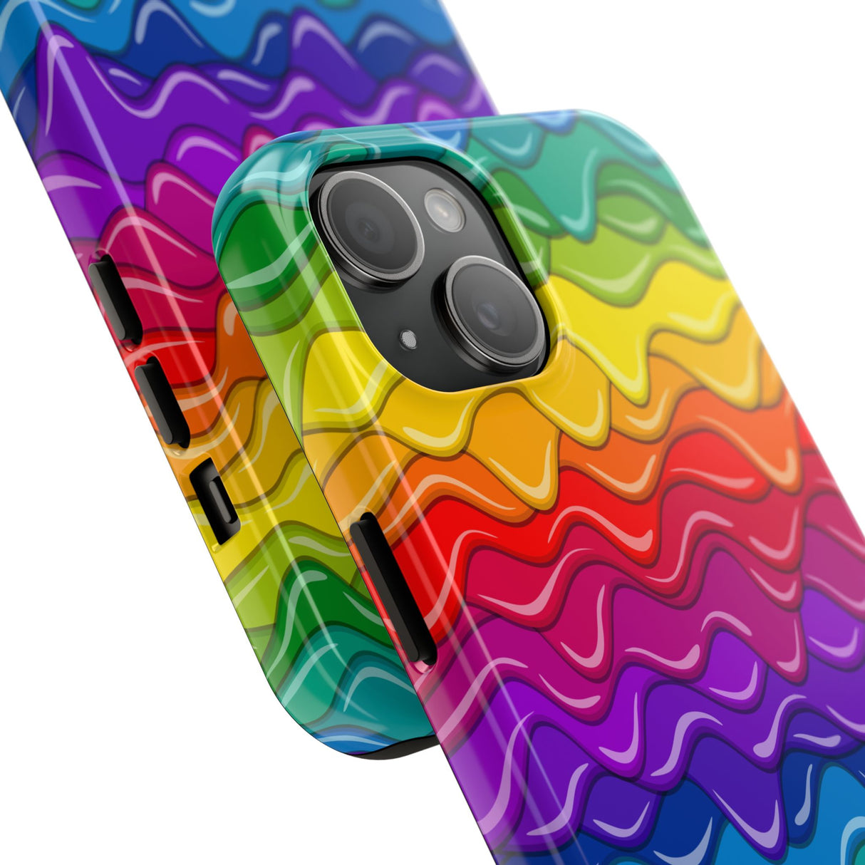 STUBBIE Phone Case for Apple iPhone - Rainbow Cake Phone Case