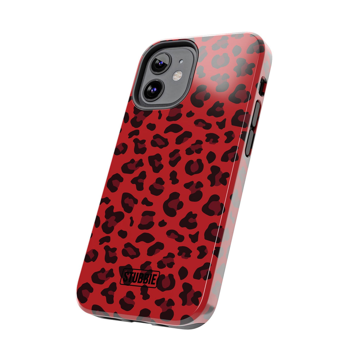 STUBBIE Phone Case for Apple iPhone - Red Leopard Phone Case