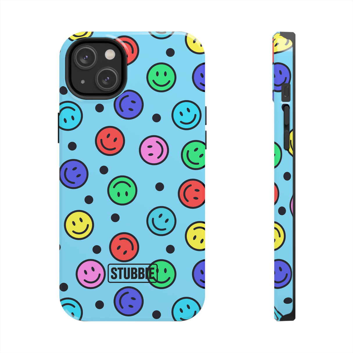 STUBBIE Phone Case for Apple iPhone - Smiley Face Phone Case