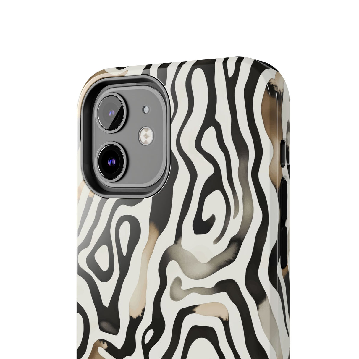 STUBBIE Phone Case for Apple iPhone - Weird Zebra Stubbie