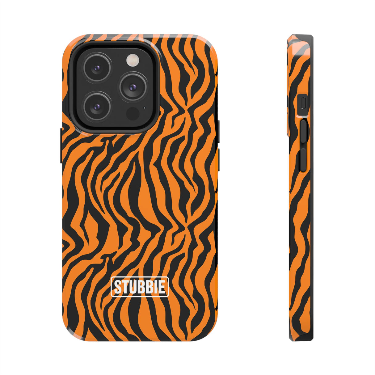 STUBBIE Phone Case for Apple iPhone - Tiger Stripes Stubbie