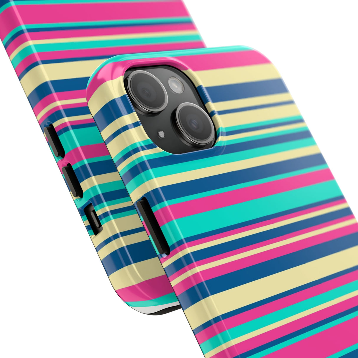 STUBBIE Phone Case for Apple iPhone - Coloured Stripes Phone Case