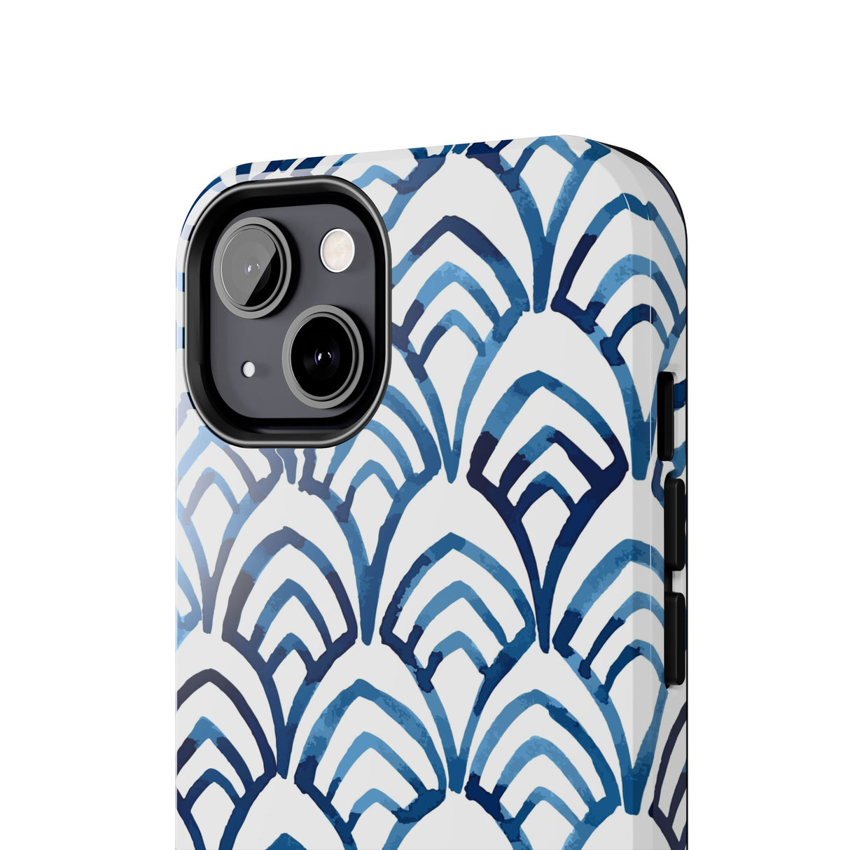 STUBBIE Phone Case for Apple iPhone - Blue Art Deco Phone Case