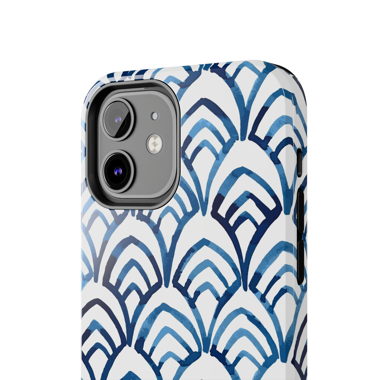 STUBBIE Phone Case for Apple iPhone - Blue Art Deco Phone Case