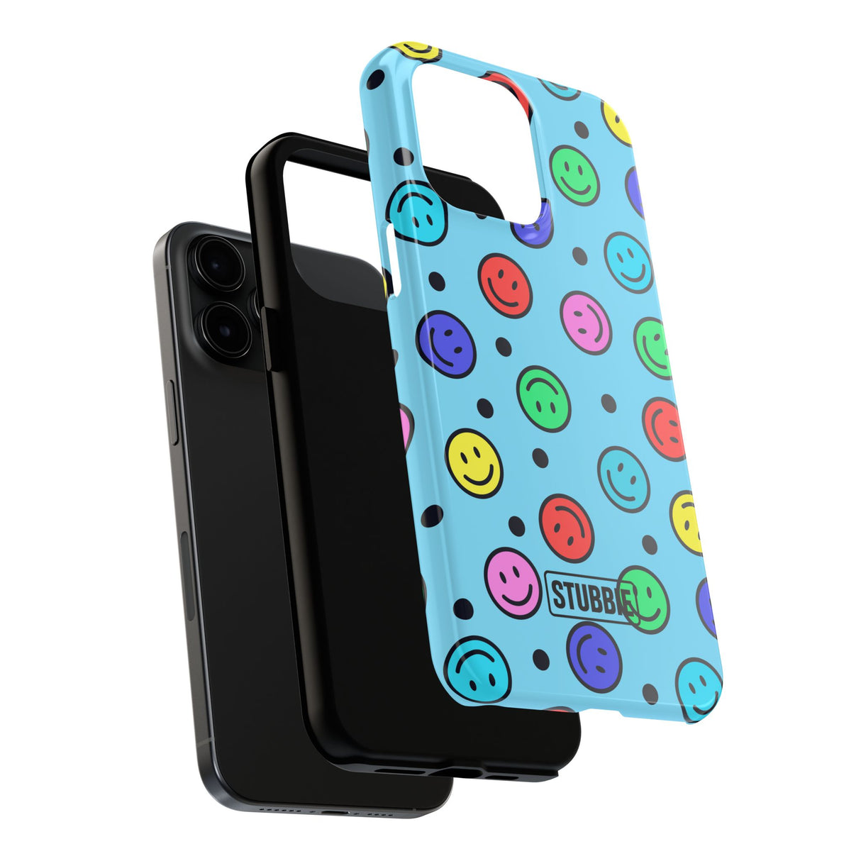 STUBBIE Phone Case for Apple iPhone - Smiley Face Phone Case