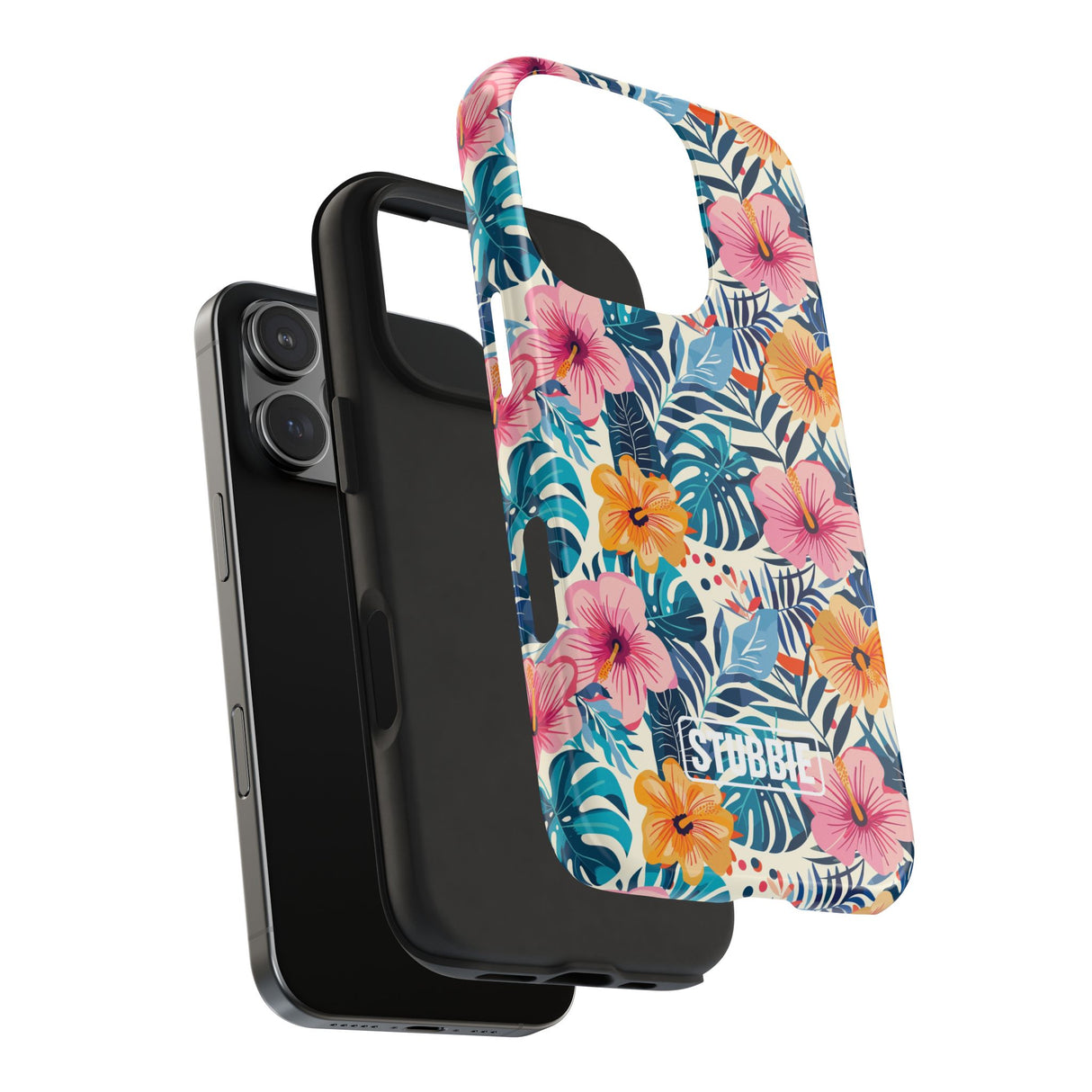 STUBBIE Phone Case for Apple iPhone - Jungle Fauna Stubbie