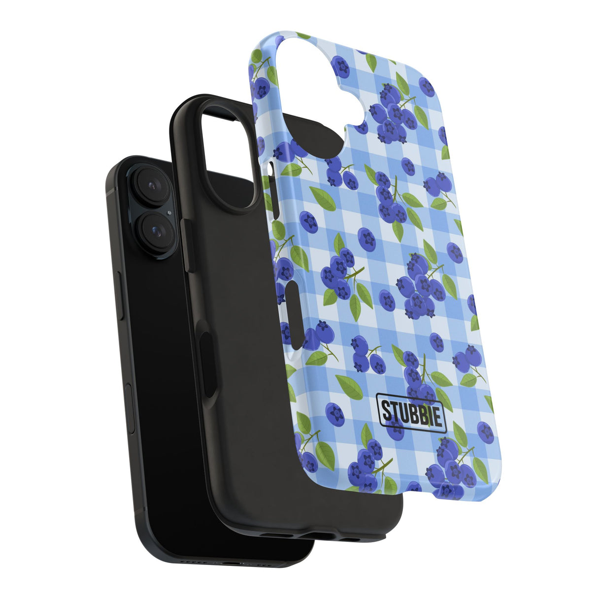 STUBBIE Phone Case for Apple iPhone - Blueberry Phone Case
