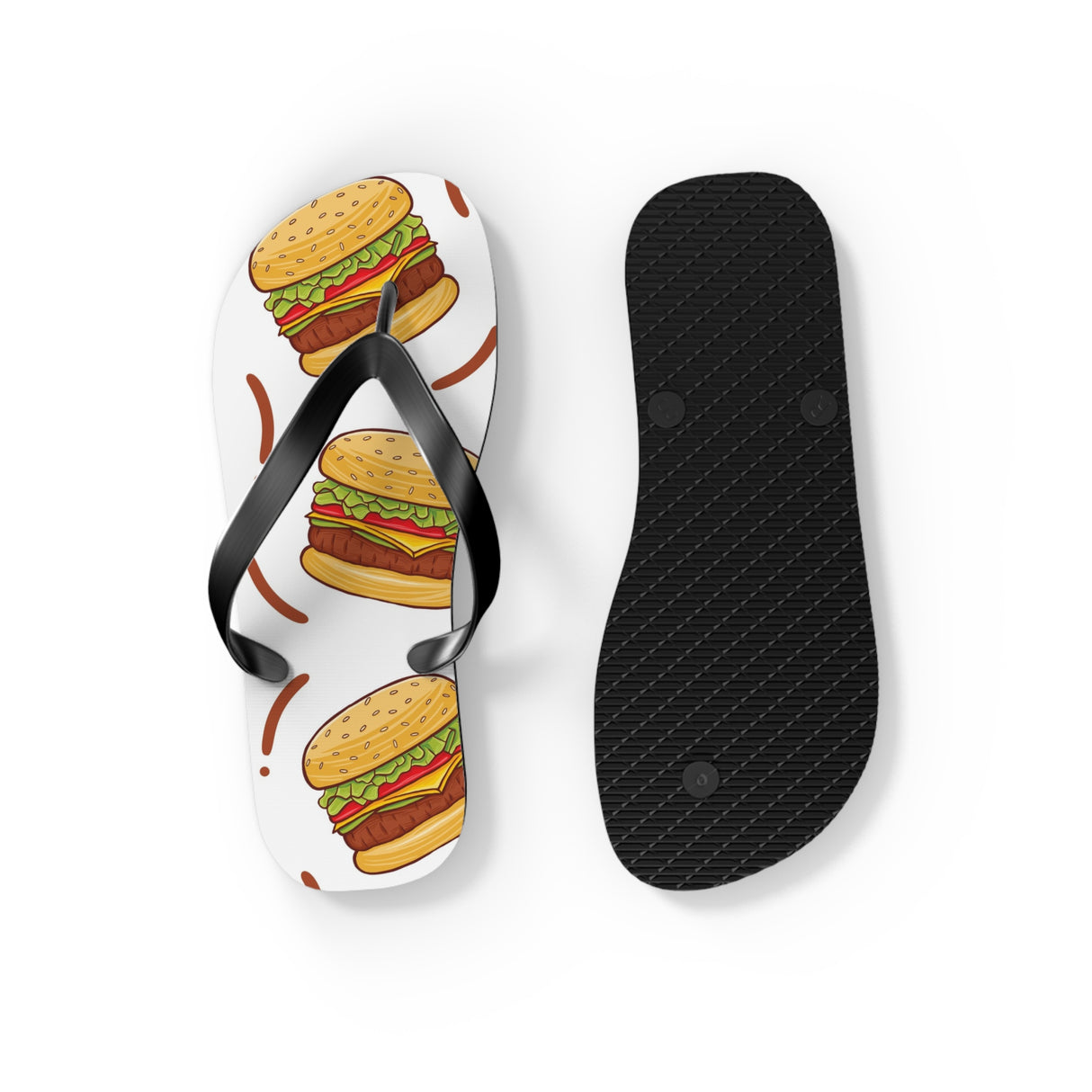 STUBBIE Flip Flops - Burger STUBBIE
