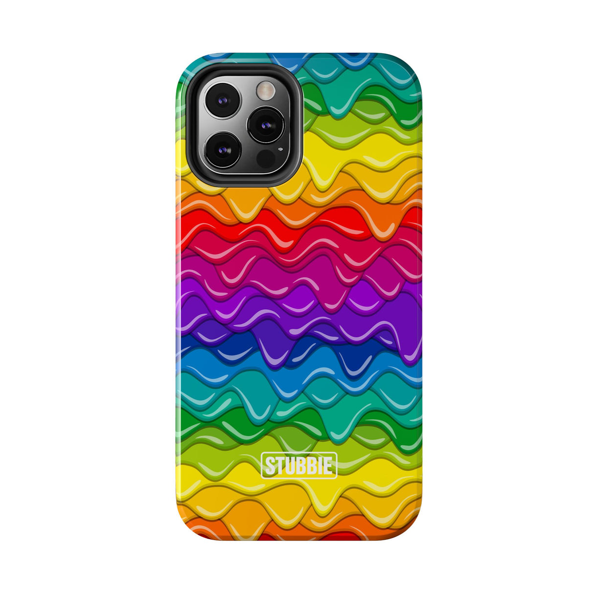STUBBIE Phone Case for Apple iPhone - Rainbow Cake Phone Case
