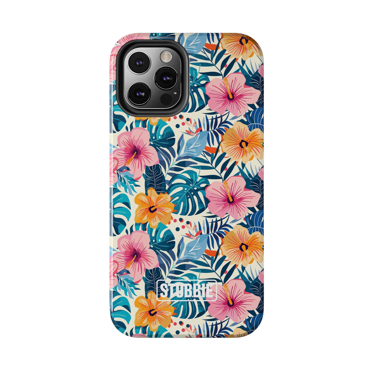 STUBBIE Phone Case for Apple iPhone - Jungle Fauna Stubbie