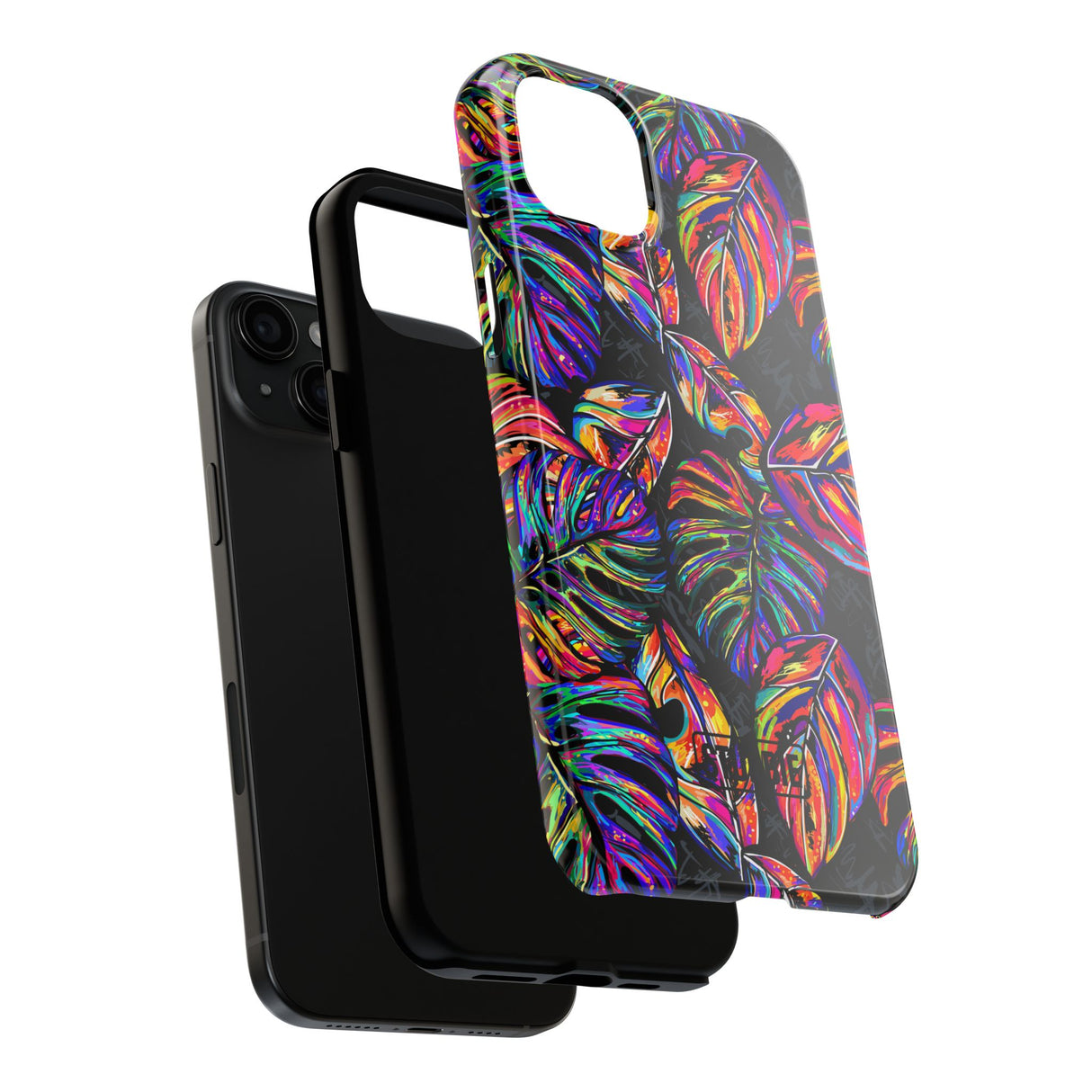 STUBBIE Phone Case for Apple iPhone - Rainbow Jungle Phone Case
