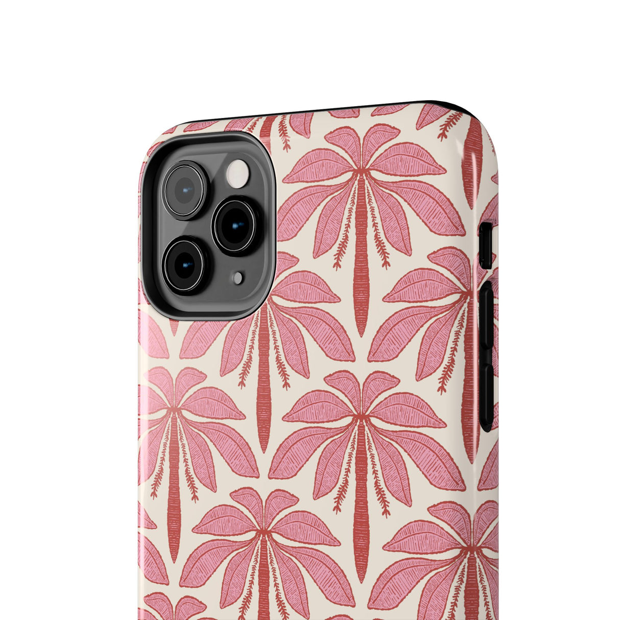 STUBBIE Phone Case for Apple iPhone - Red Palms Stubbie