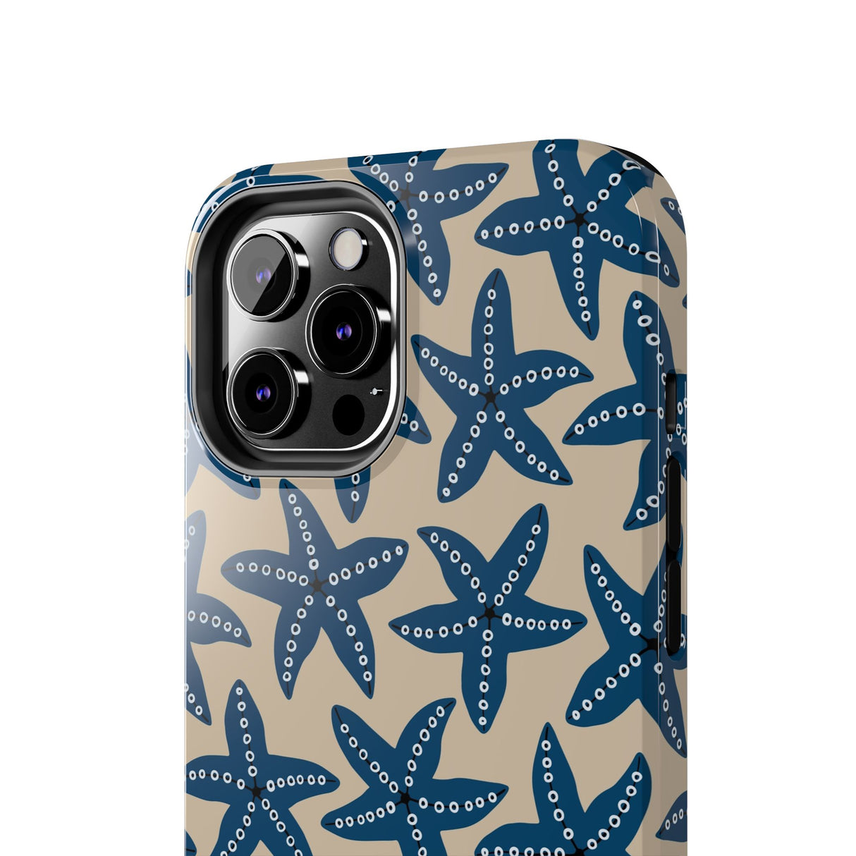 STUBBIE Phone Case for Apple iPhone - Blue Starfish Stubbie