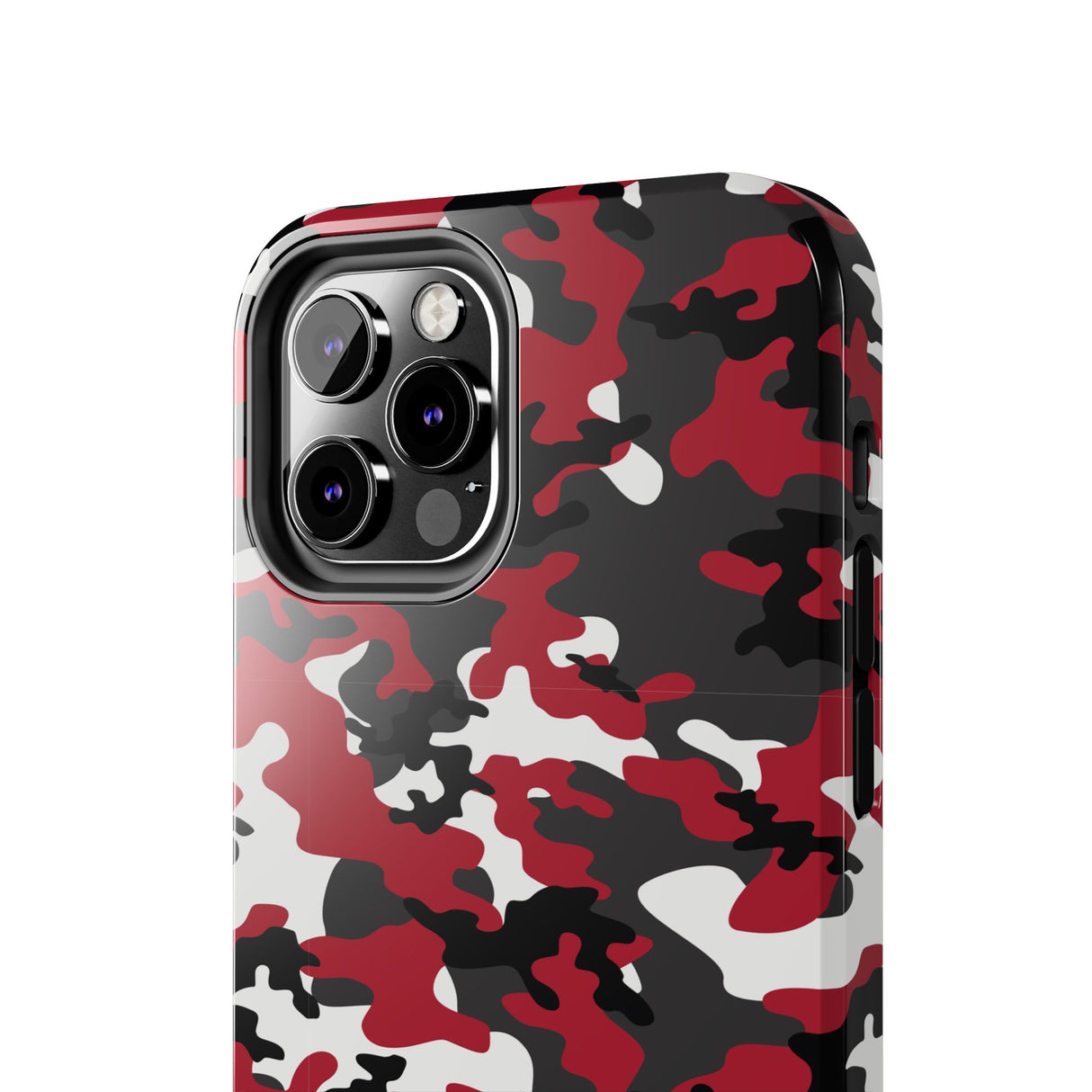 STUBBIE Phone Case for Apple iPhone - Red Camo Phone Case