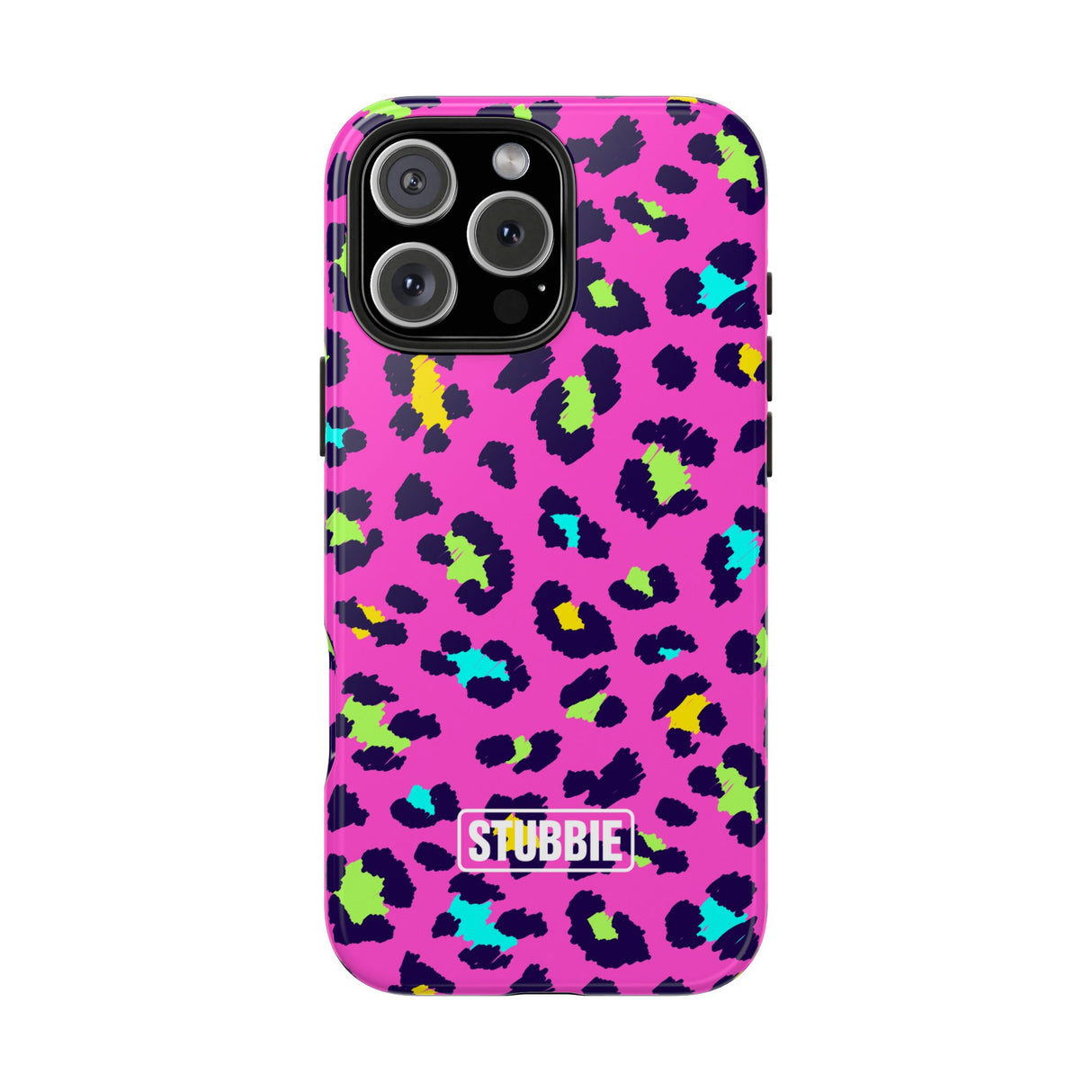 STUBBIE Phone Case for Apple iPhone - Disco Leopard Stubbie