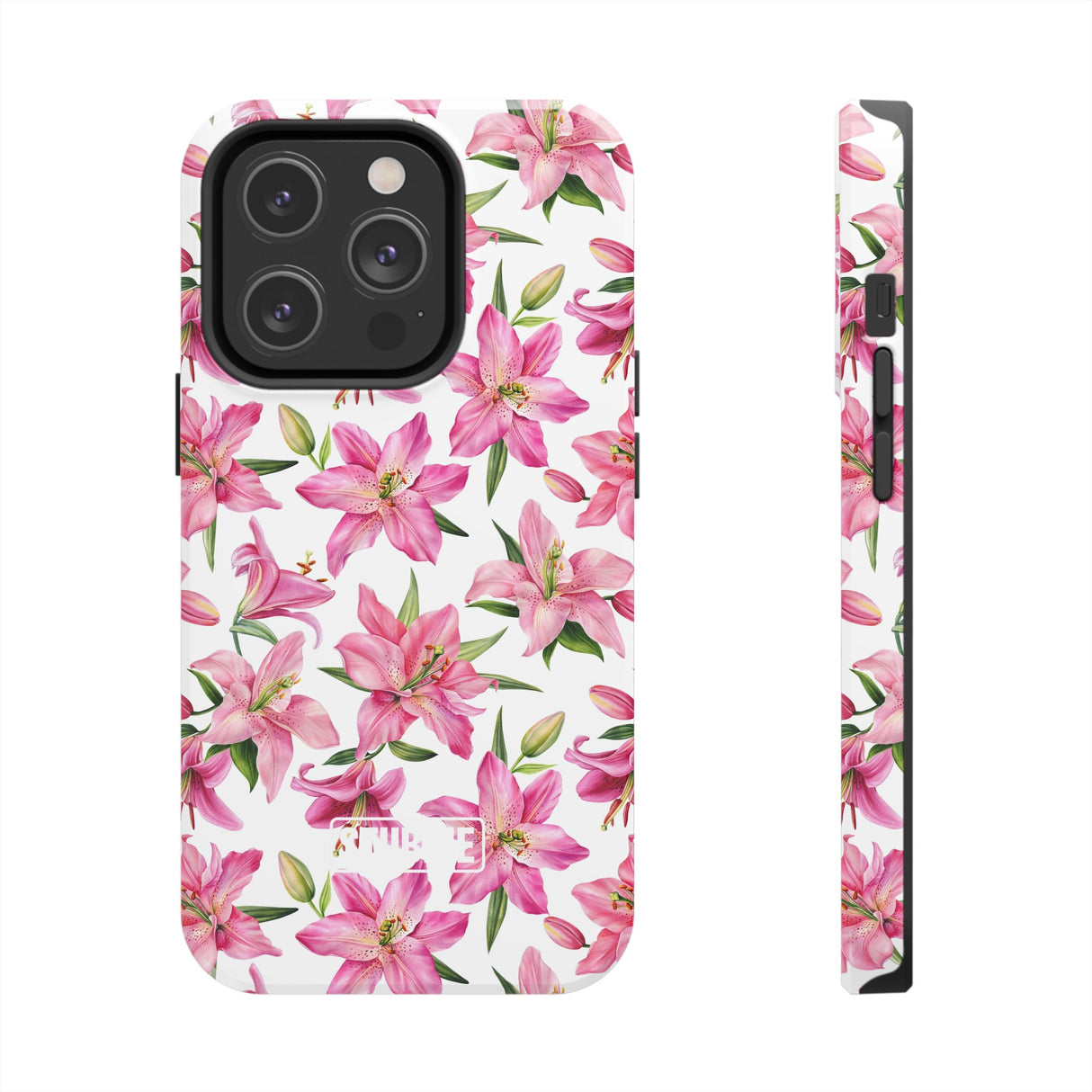 STUBBIE Phone Case for Apple iPhone - Pink Lily Flower Phone Case