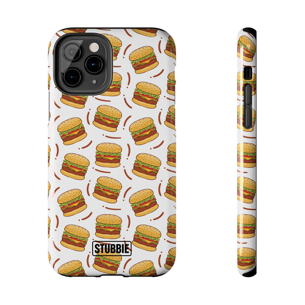 STUBBIE Phone Case for Apple iPhone - Burger Stubbie