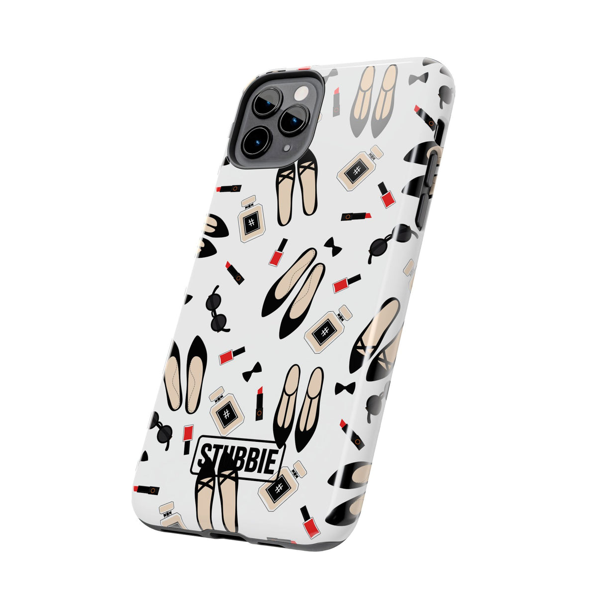 STUBBIE Phone Case for Apple iPhone - Heels And Lipstick Stubbie