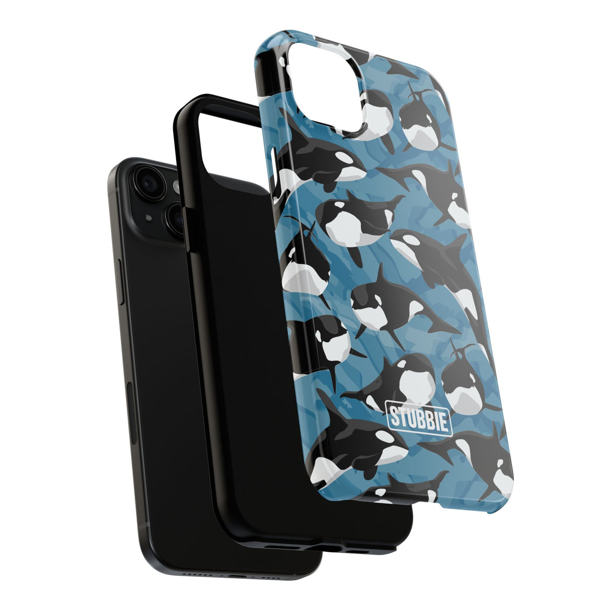 STUBBIE Phone Case for Apple iPhone - Killer Whale Phone Case