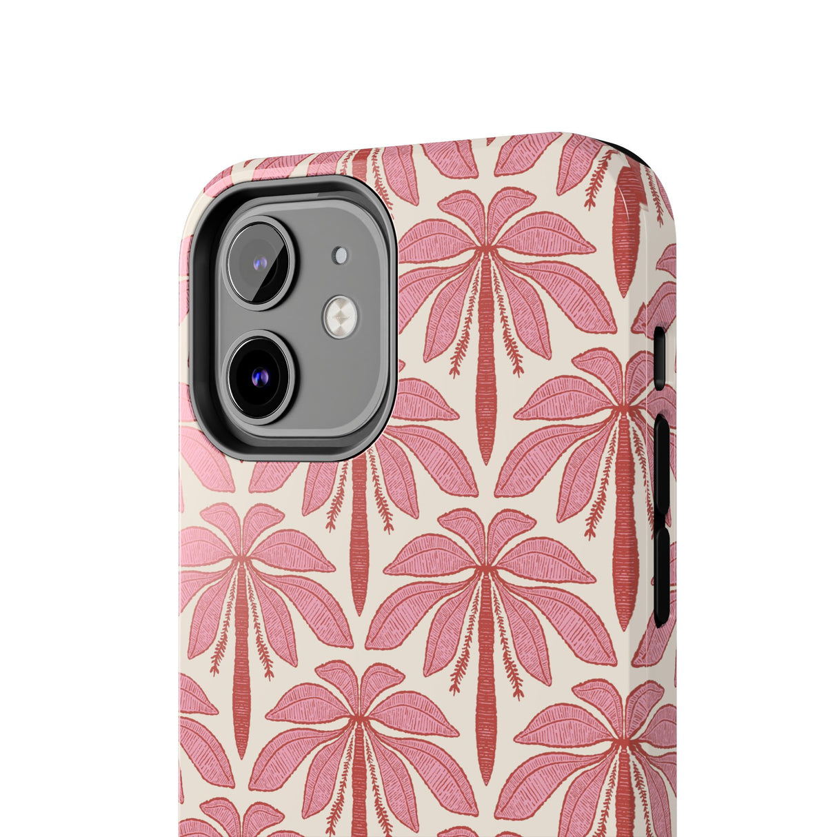 STUBBIE Phone Case for Apple iPhone - Red Palms Stubbie