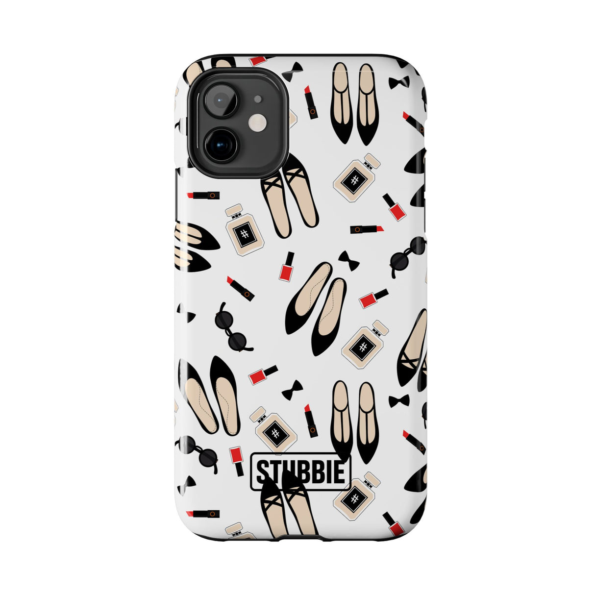STUBBIE Phone Case for Apple iPhone - Heels And Lipstick Stubbie