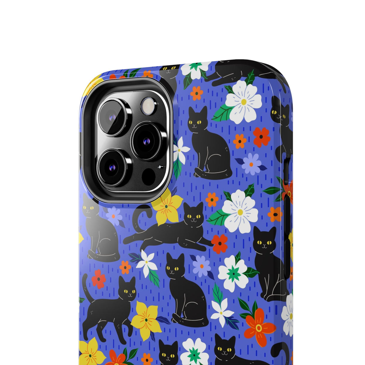 STUBBIE Phone Case for Apple iPhone - Black Cat Phone Case