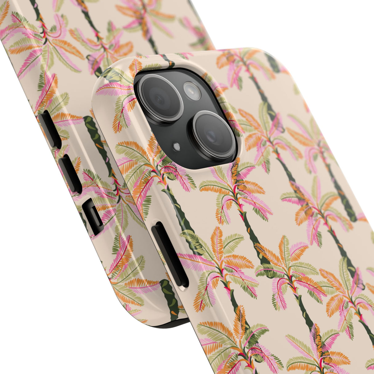 STUBBIE Phone Case for Apple iPhone - Pink Palm Stubbie