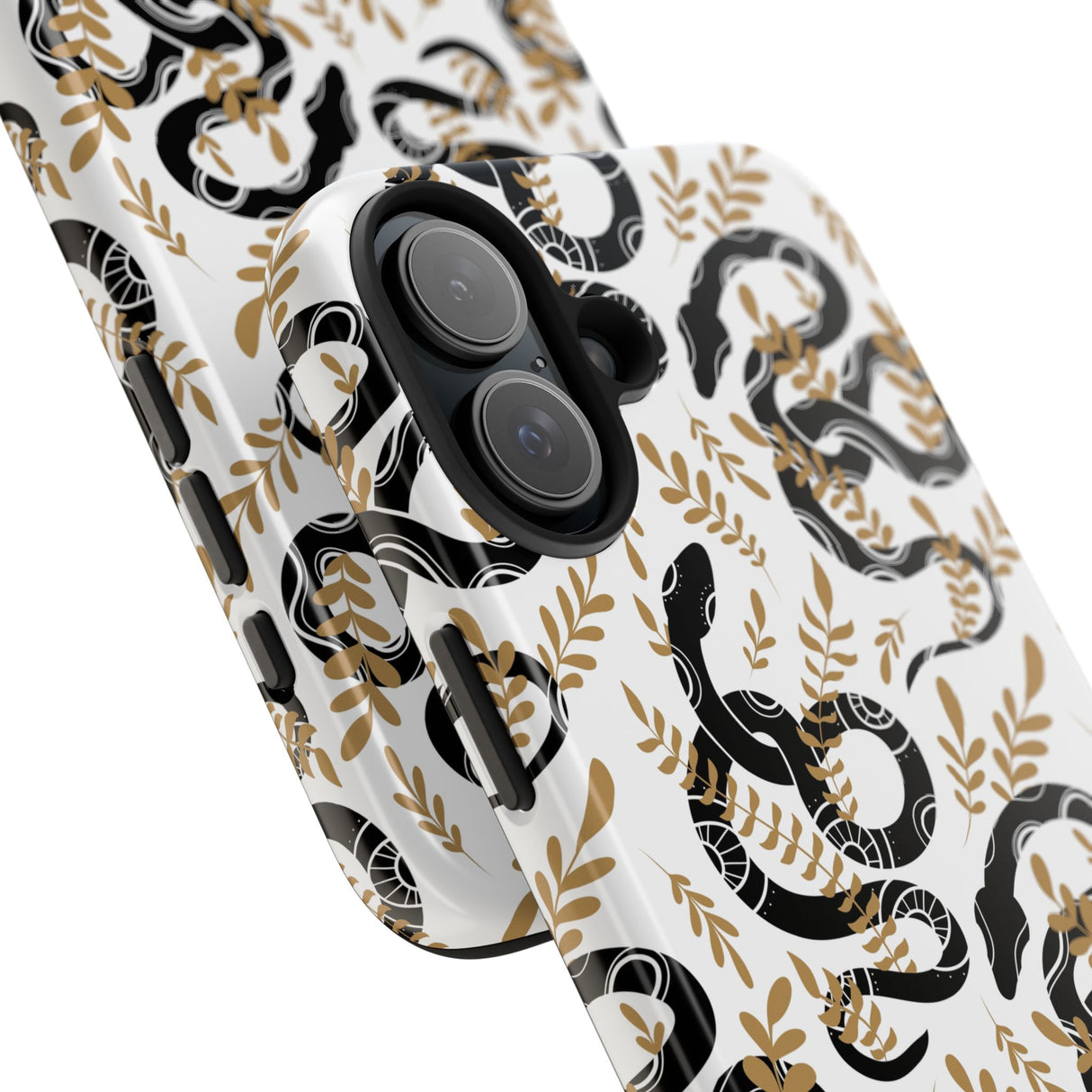 STUBBIE Phone Case for Apple iPhone - Black Snake Phone Case