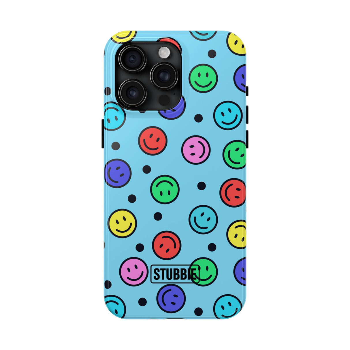 STUBBIE Phone Case for Apple iPhone - Smiley Face Phone Case