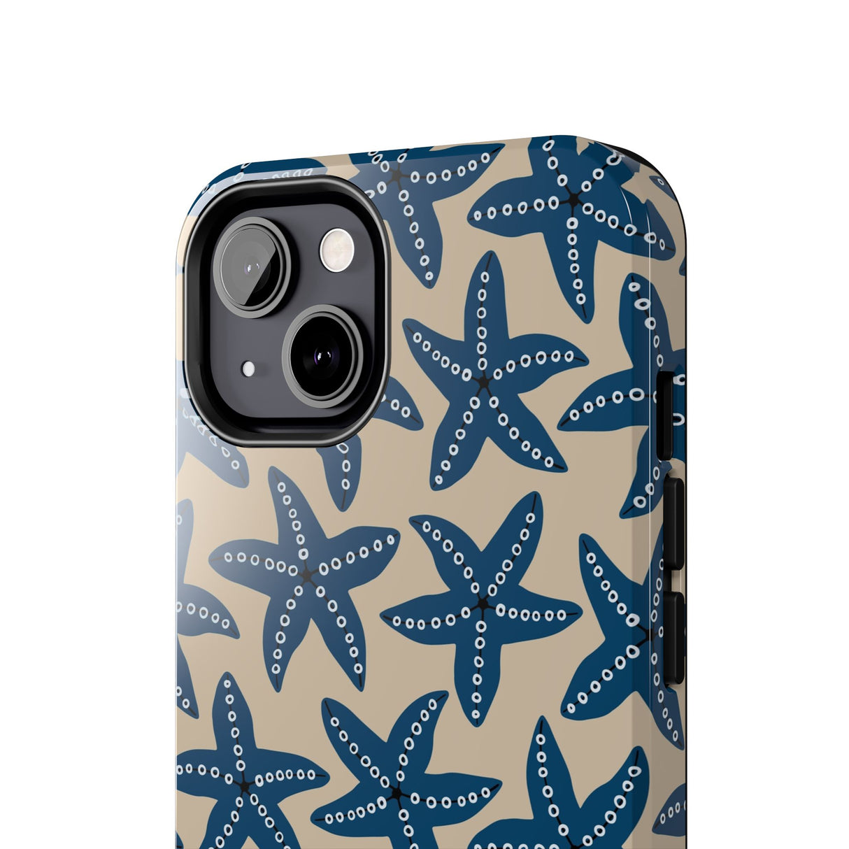 STUBBIE Phone Case for Apple iPhone - Blue Starfish Stubbie