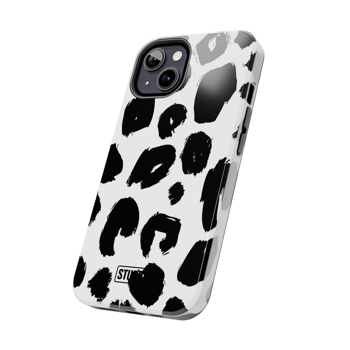 STUBBIE Phone Case for Apple iPhone - Snow Leopard Stubbie
