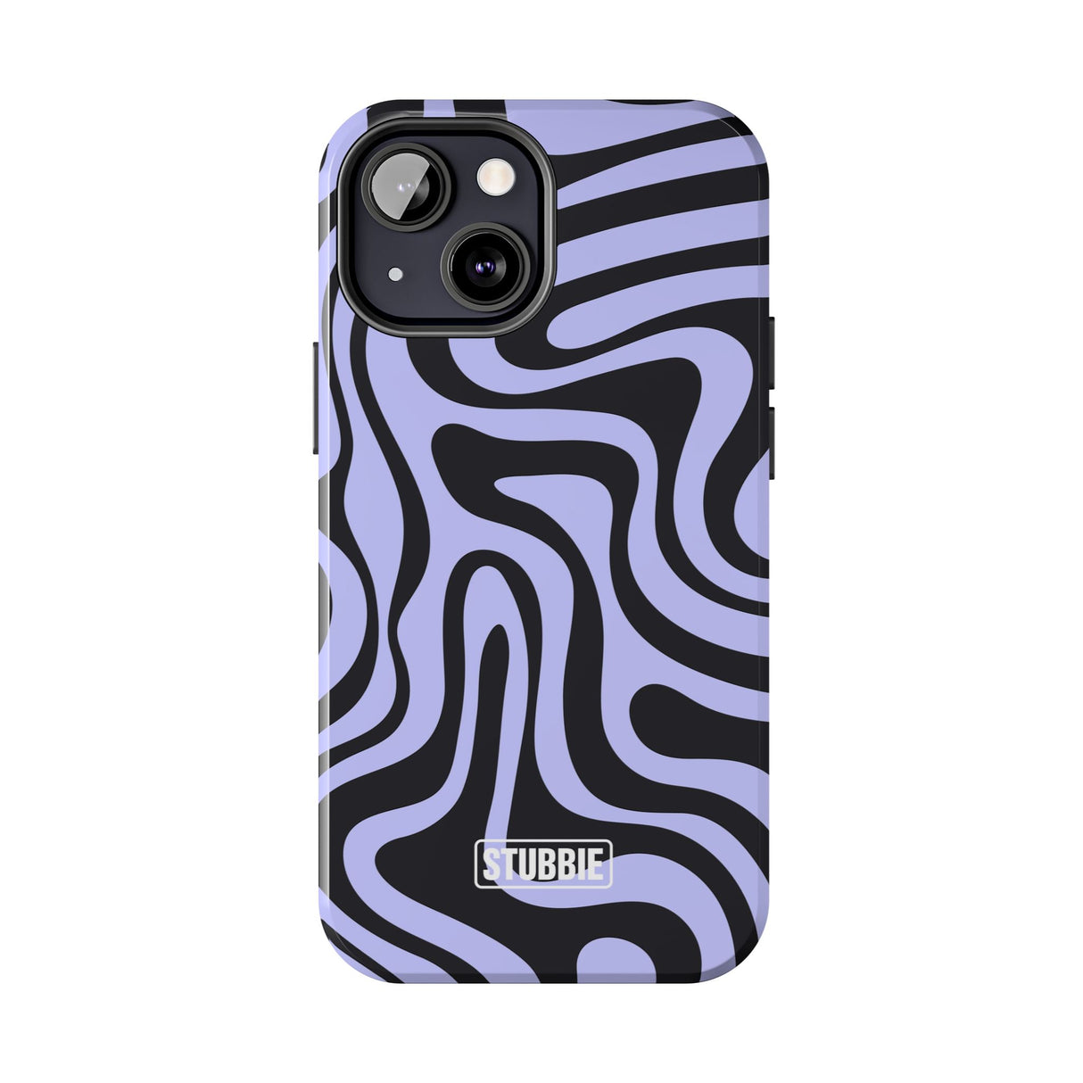 STUBBIE Phone Case for Apple iPhone - Crazy Zebra Stubbie
