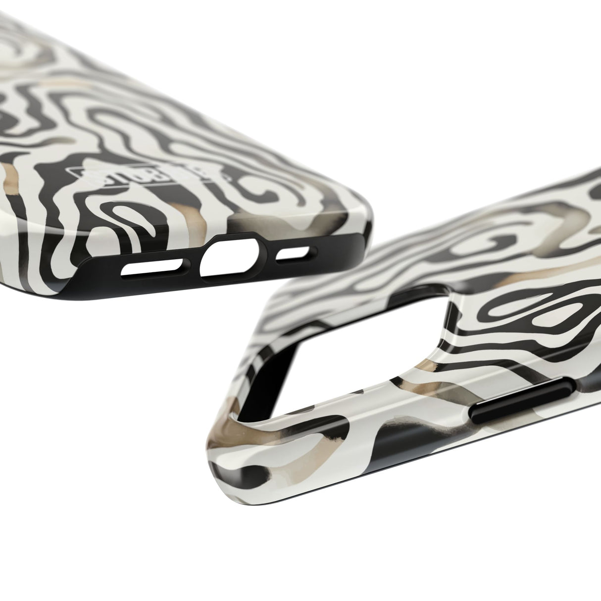 STUBBIE Phone Case for Apple iPhone - Weird Zebra Stubbie