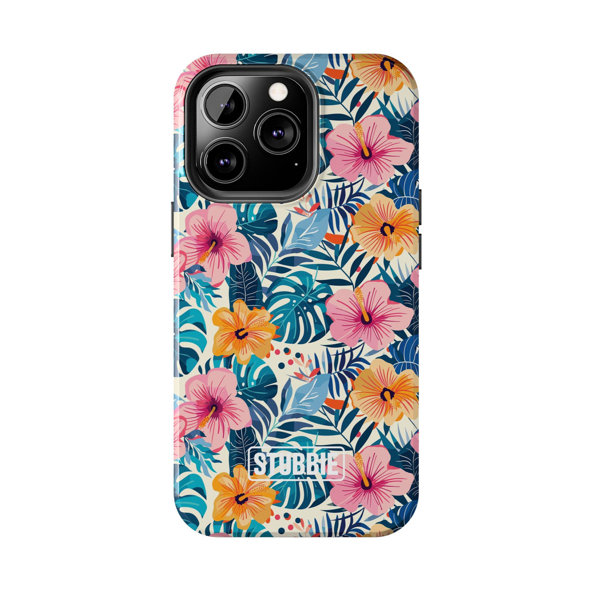 STUBBIE Phone Case for Apple iPhone - Jungle Fauna Stubbie